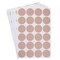 360-Pack 1-Inch Round Glitter Dots, Sparkle Stickers for Wedding, Birthday, and Graduation Invitations, Adhesive Envelope Seal Stickers, DIY Crafting Supplies (Rose Gold)
